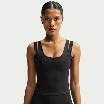 NIKE公式】NikeSKIMS Matte ウィメンズ ダブルストラップ スクープ